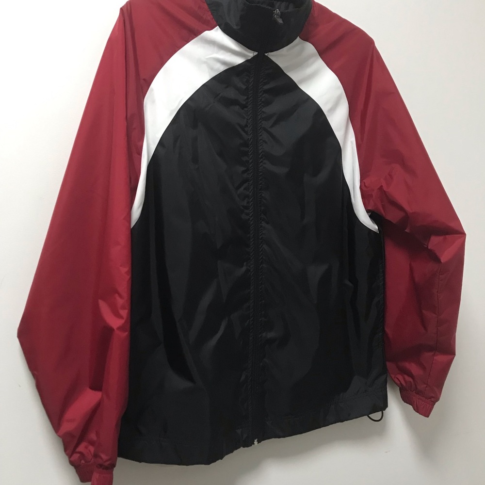 Nice Sporty Lightweight Nylon Zipper Graphite Sport Jacket! - Picture 6 of 8